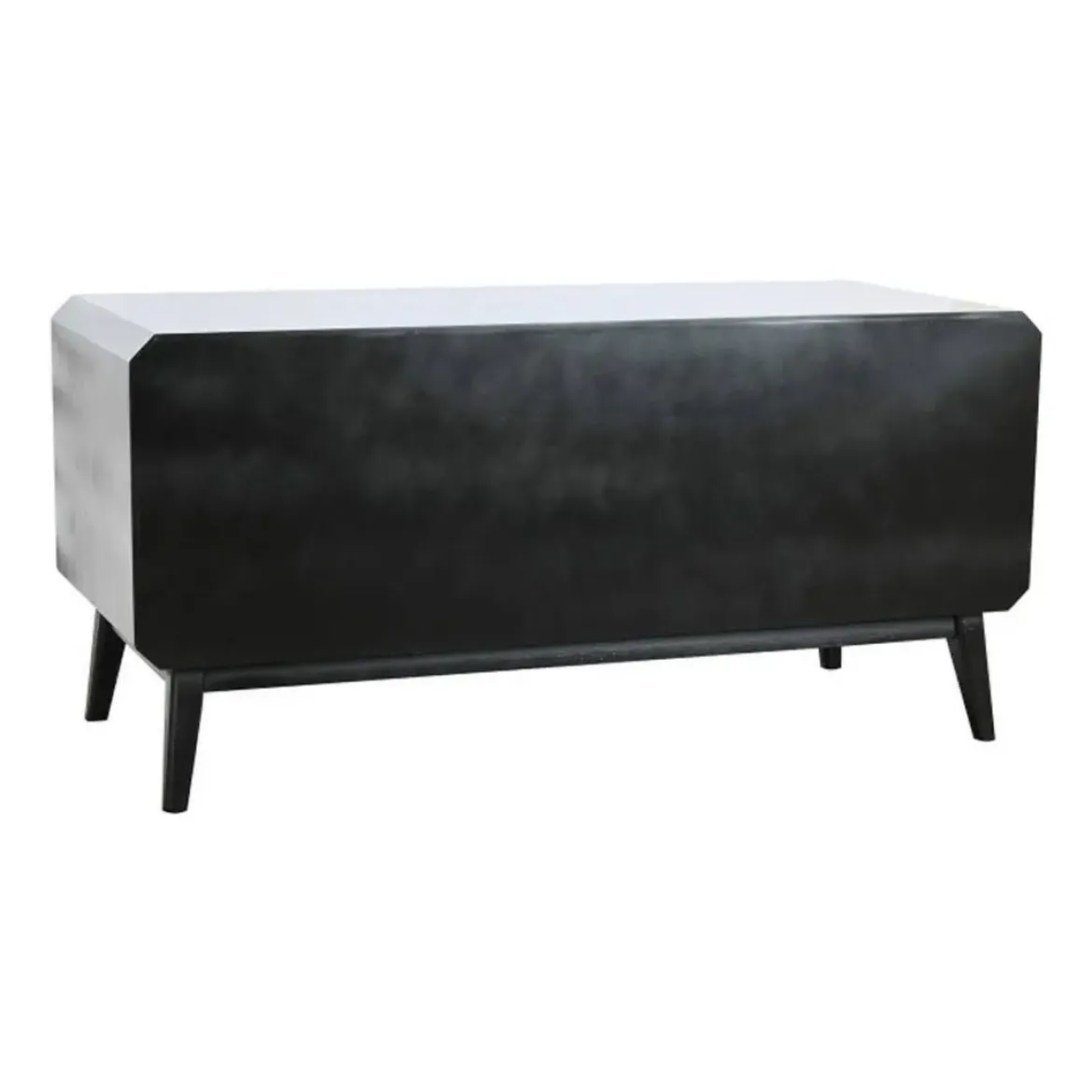 Mueble de TV de Madera Color Negro y Natural MB-204971