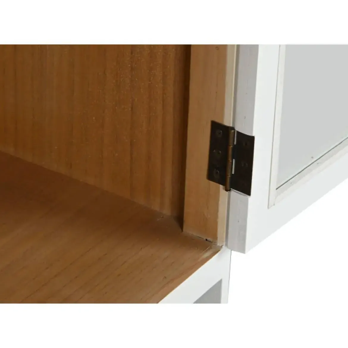 Mueble de TV de Madera de Paulownia y Cristal MB-210685