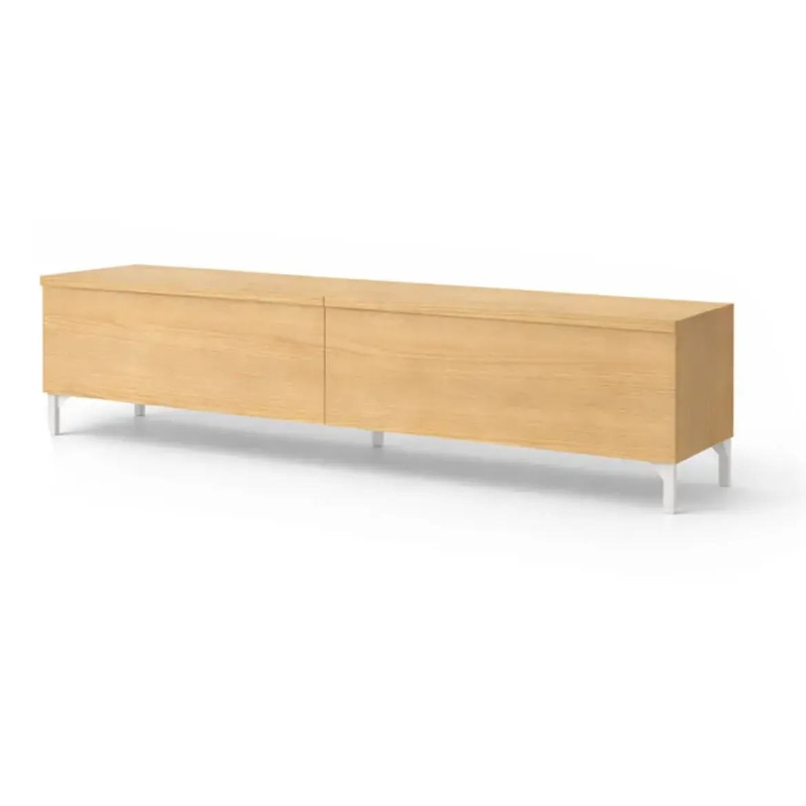 Mueble de TV en Color Nuez con Patas Metálicas NEO.4