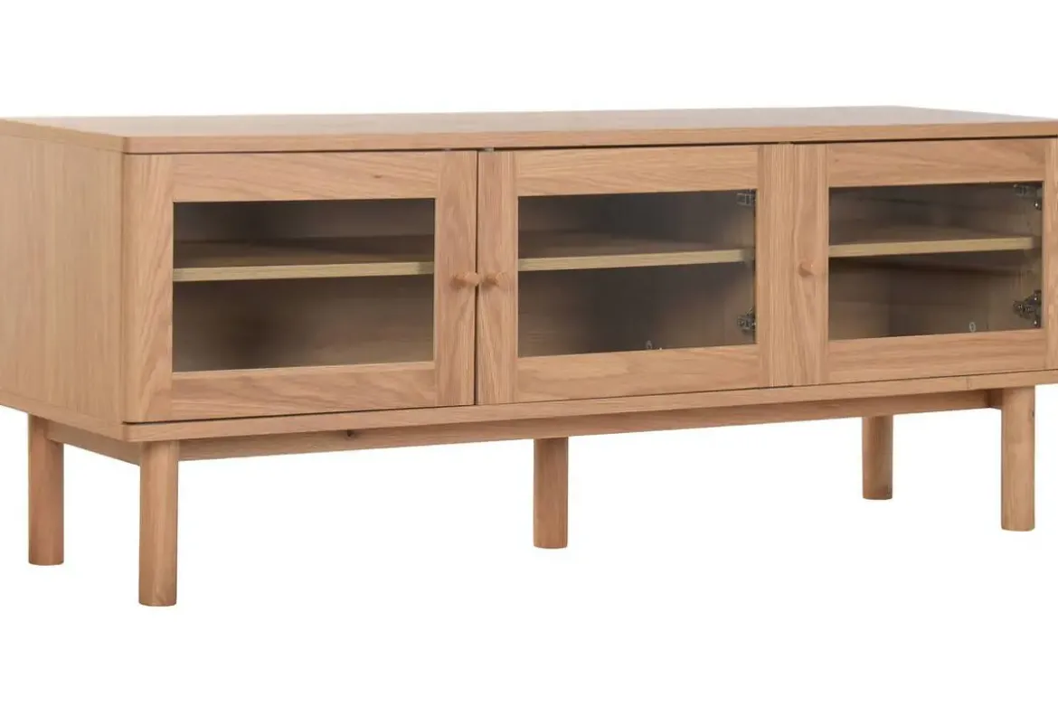 Mueble de TV Estructura de MDF Natural MB-223048