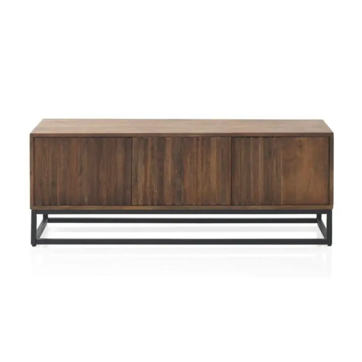 Mueble de TV Puertas Laminadas de Madera Maciza de Mango GABAR 10815