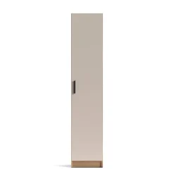 Mueble Multiusos 1 Puerta con Estantes ELBA Acabado Mauvella-Beig A031EL03MVG