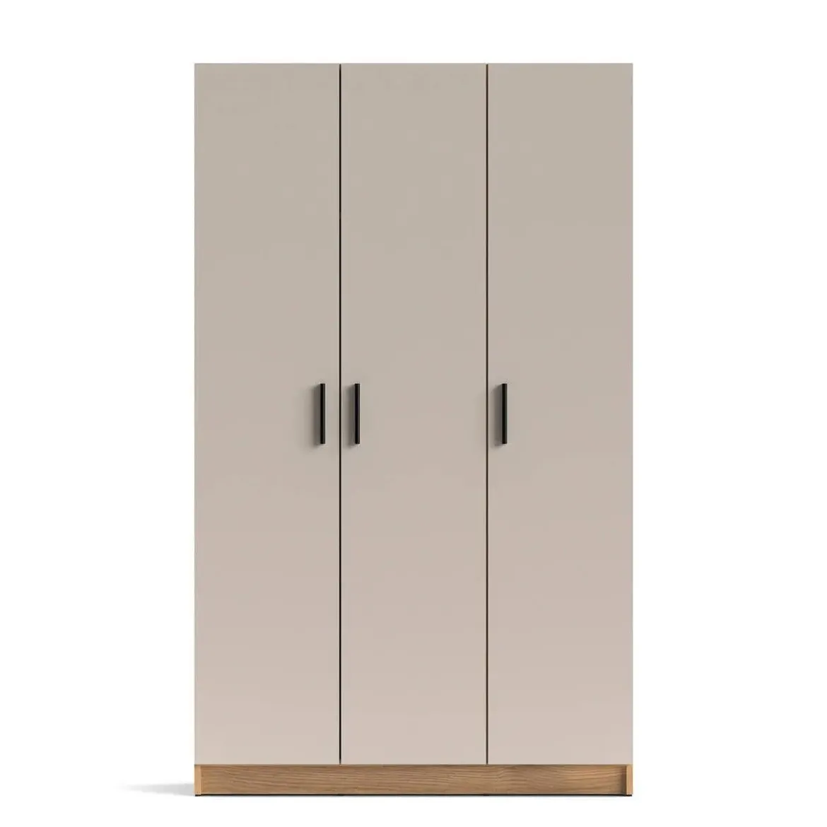 Mueble Multiusos 3 Puertas con Estantes ELBA Acabado Mauvella-Beig A031EL01MVG