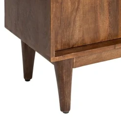 Mueble Recibidor de Madera de Mango Color Marrón con 2 Puertas 615139