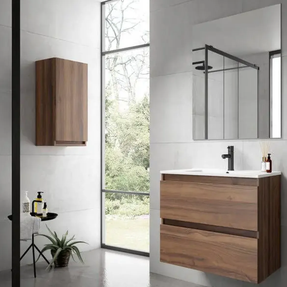 Mueble Suspendido 2 Cajones Valenti Box VISOBATH 088898