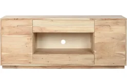 Mueble TV de Acacia Natural con Puertas y Cajones MB-220538