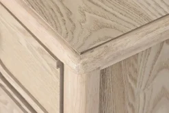 Mueble TV de Madera de Abeto con 6 Cajones Natural MB-219387