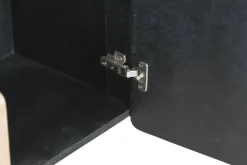 Mueble TV de Madera de Abeto y Metal Marrón 140 cm MB-219969