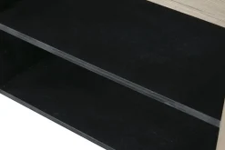 Mueble TV de Madera de Abeto y Metal Marrón 140 cm MB-219969