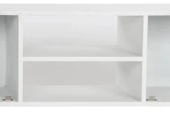 Mueble TV de Madera de Mango Blanco con Patas Metal MB-206320