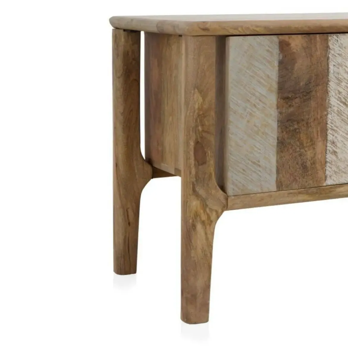 Mueble TV de madera de mango GABAR 10704