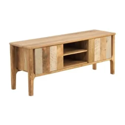 Mueble TV de madera de mango GABAR 10704