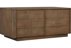 Mueble TV de Madera de Mango Natural con 2 Puertas MB-215235