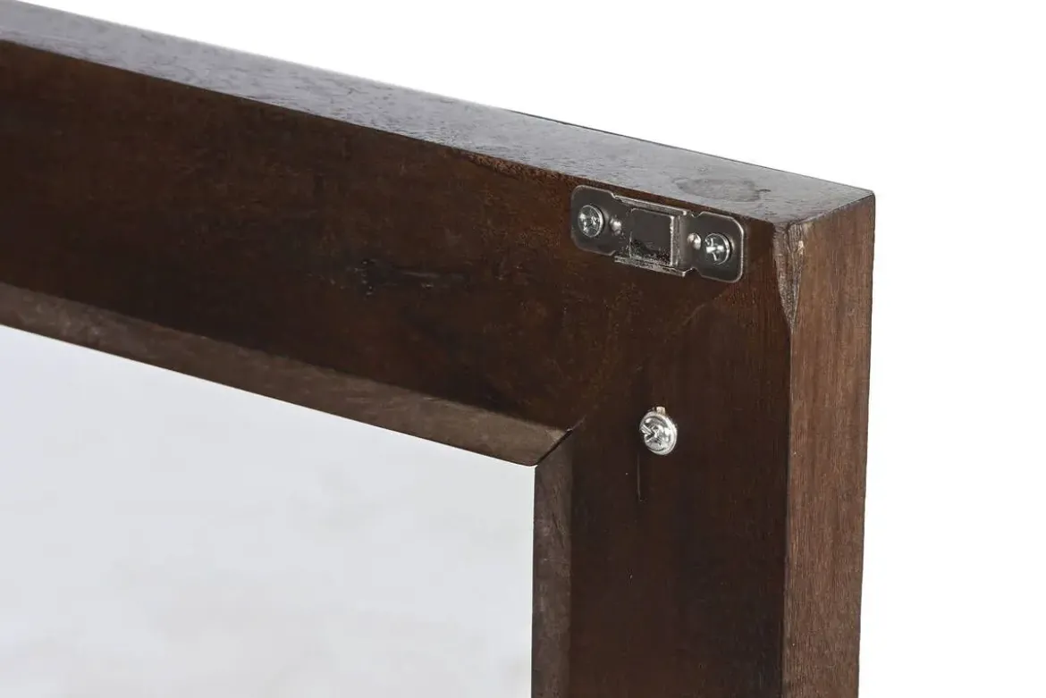 Mueble TV de Mango con Mármol Travertino 180 cm MB-220593