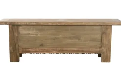 Mueble TV de Olmo Macizo Tallado Natural MB-219980