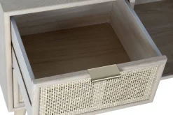 Mueble TV de Paulownia con 4 Cajones Natural MB-171762