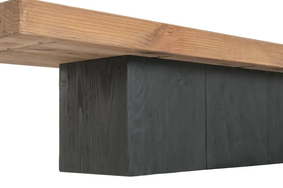 Mueble TV de Pino y Madera Reciclada 180 cm MB-222929