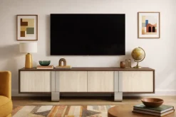 Mueble TV de Salón en MDF con Patas de Metal MB-223237