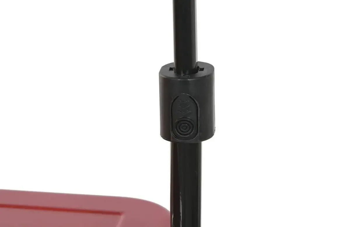 Nevera Portátil Metálica con Ruedas Todoterreno Roja MB-224498