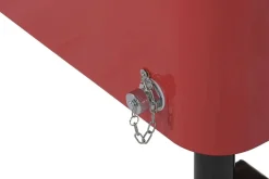 Nevera Portátil Metálica con Ruedas Todoterreno Roja MB-224498
