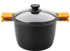 Olla alta BRA EFFICIENT de 24cm con tapa