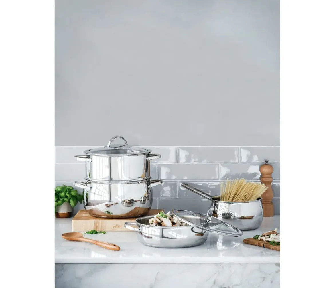 Olla Lacor Belly 24 cm con Tapa 79124