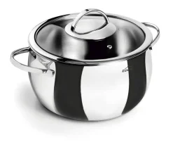 Olla Lacor Belly 24 cm con Tapa 79124
