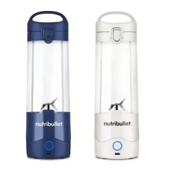 Pack 2 Batidoras Portátiles NutriBullet NBP003W + NBP003NBL