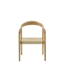 Pack de 4 Sillones on Reposabrazos de Madera de Fresno GABAR 10871