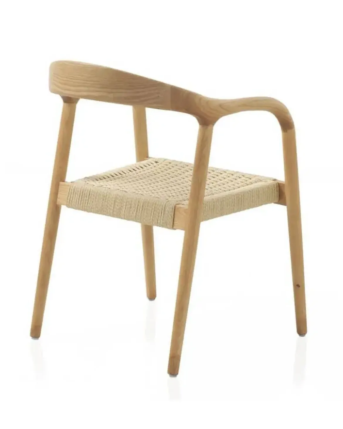 Pack de 4 Sillones on Reposabrazos de Madera de Fresno GABAR 10871