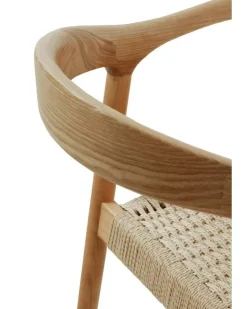Pack de 4 Sillones on Reposabrazos de Madera de Fresno GABAR 10871