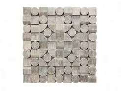 Panel Decorativo de Madera de Mango Multiformas 80 cm 42-368