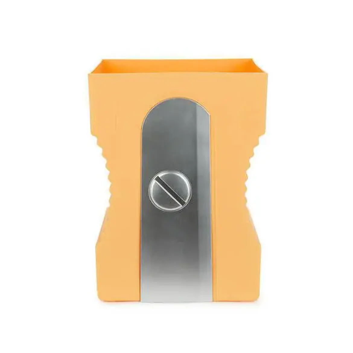 Papelera de Plástico Diseño Sacapuntas Gigante Naranja SHARPENER 28130
