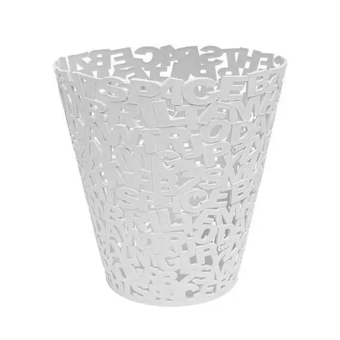 Papelera Letters Blanco BALVI26883