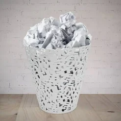 Papelera Letters Blanco BALVI26883