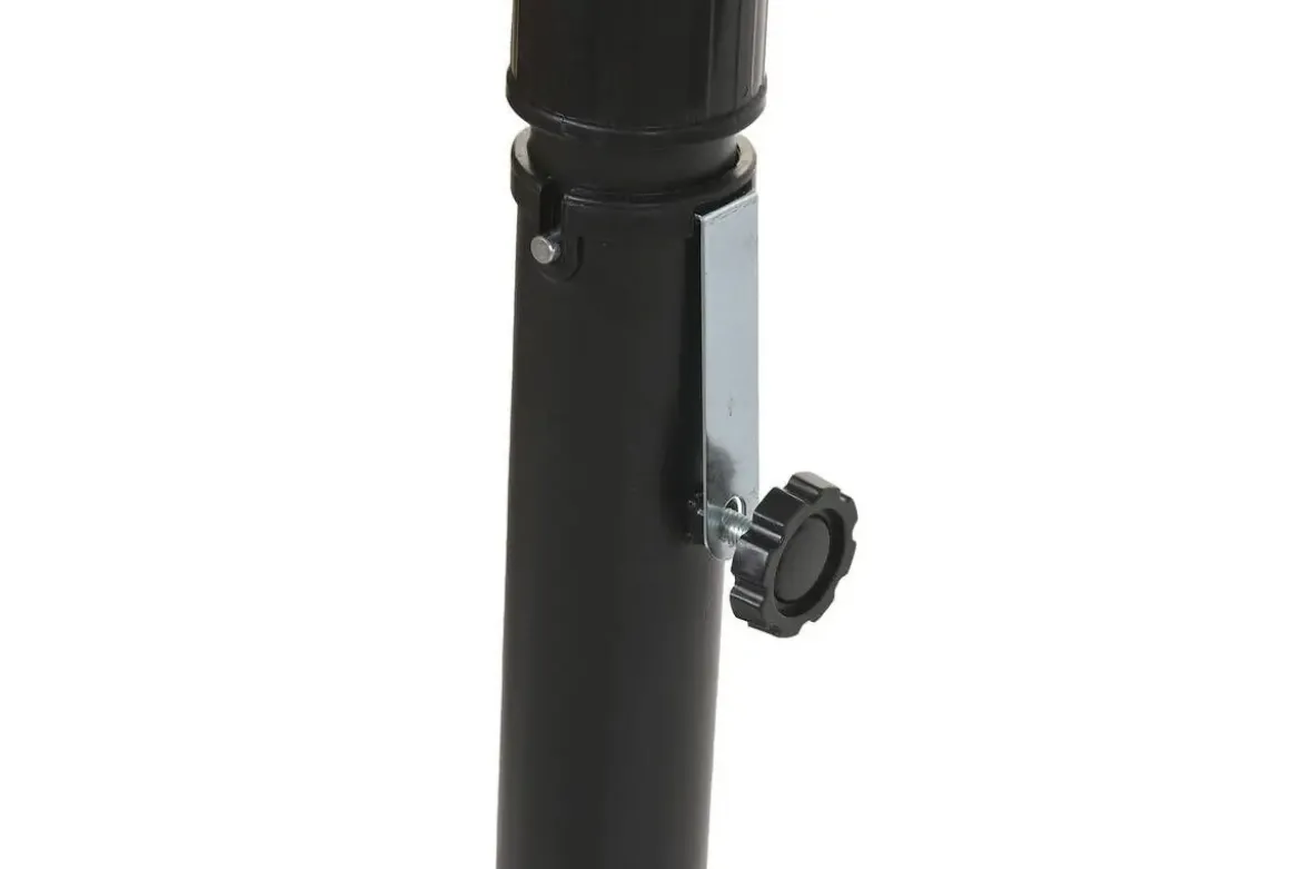 Parasol Giratorio 360º Gris 300 cm con Protección UV y Base MB-224571
