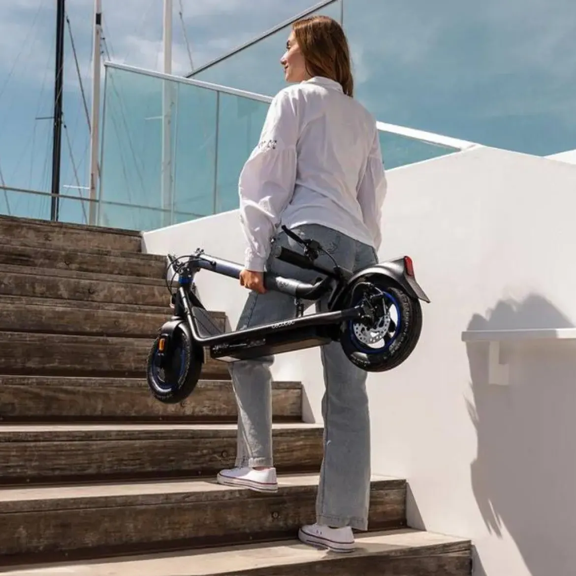 Patinete Eléctrico Cecotec 7356 Bongo D20 XL Connected 20Km Autonomía