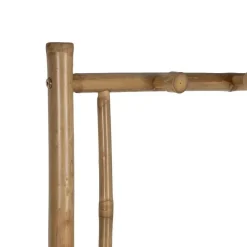 Perchero de Bambú Natural para Recibidor 70 cm