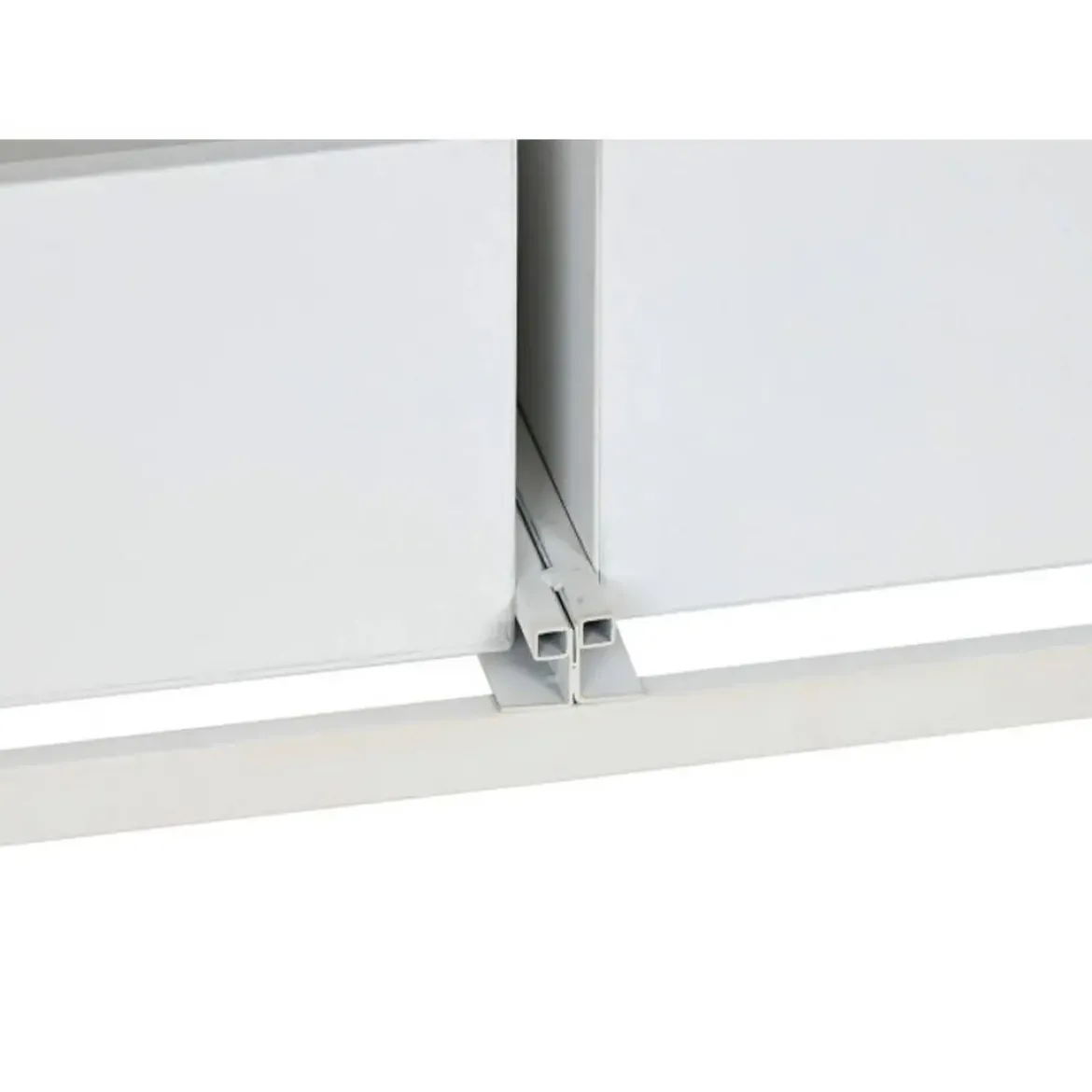 Perchero Recibidor de Metal Color Blanco con Almacenamiento MB-212460