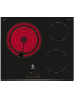 Placa Vitrocerámica Balay 3 Fuegos Bisel 28cm 3EB715LR