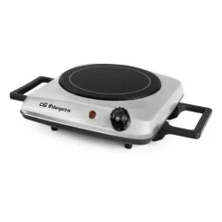 Placa Vitrocerámica Portátil Orbegozo 1200W Inox PCE4050