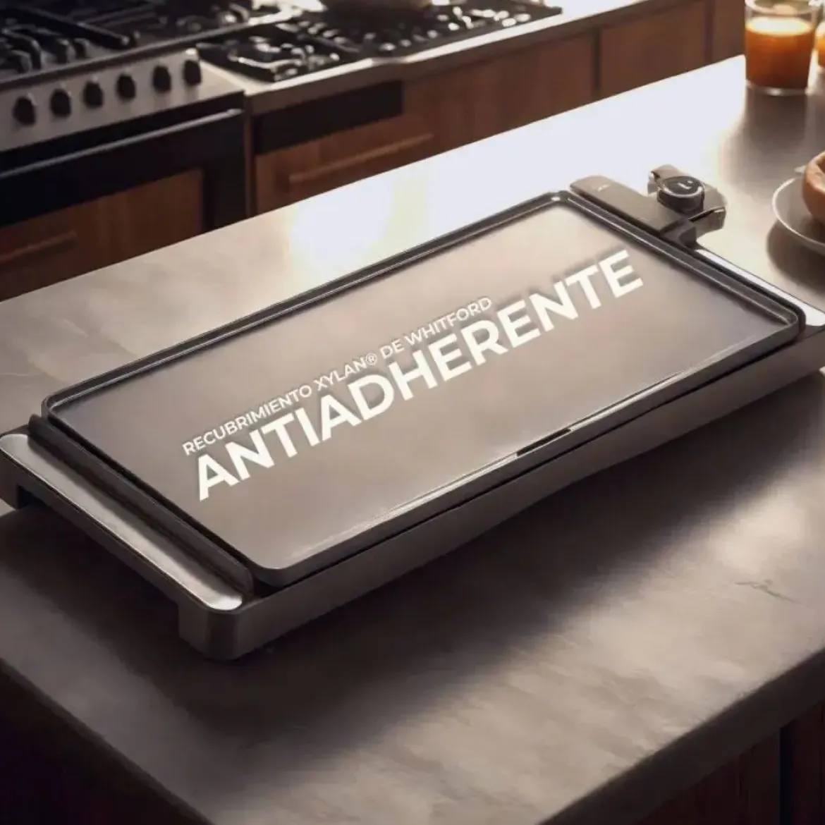 Plancha Asador Jata 2200W Antiadherente 500x250mm JEGR1245