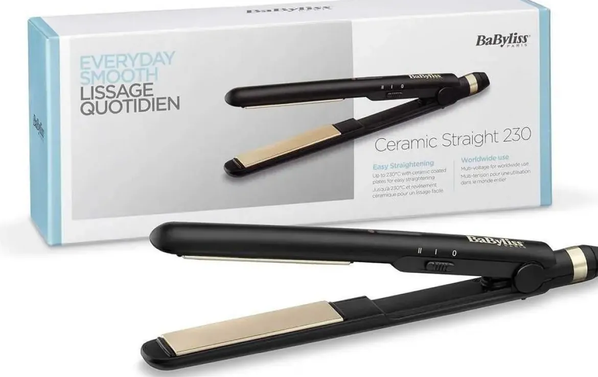 Plancha Babyliss Pelo Viaje Mini Ptc 2 Temperaturas ST089E