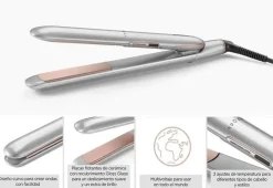 Plancha de Pelo Babyliss de Cerámica 3 Temperaturas ST260E