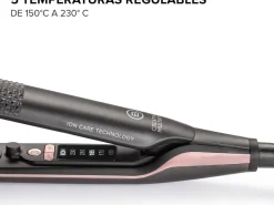 Plancha de Pelo Bellissima Multistyle Iónica 230º Display LED 11876