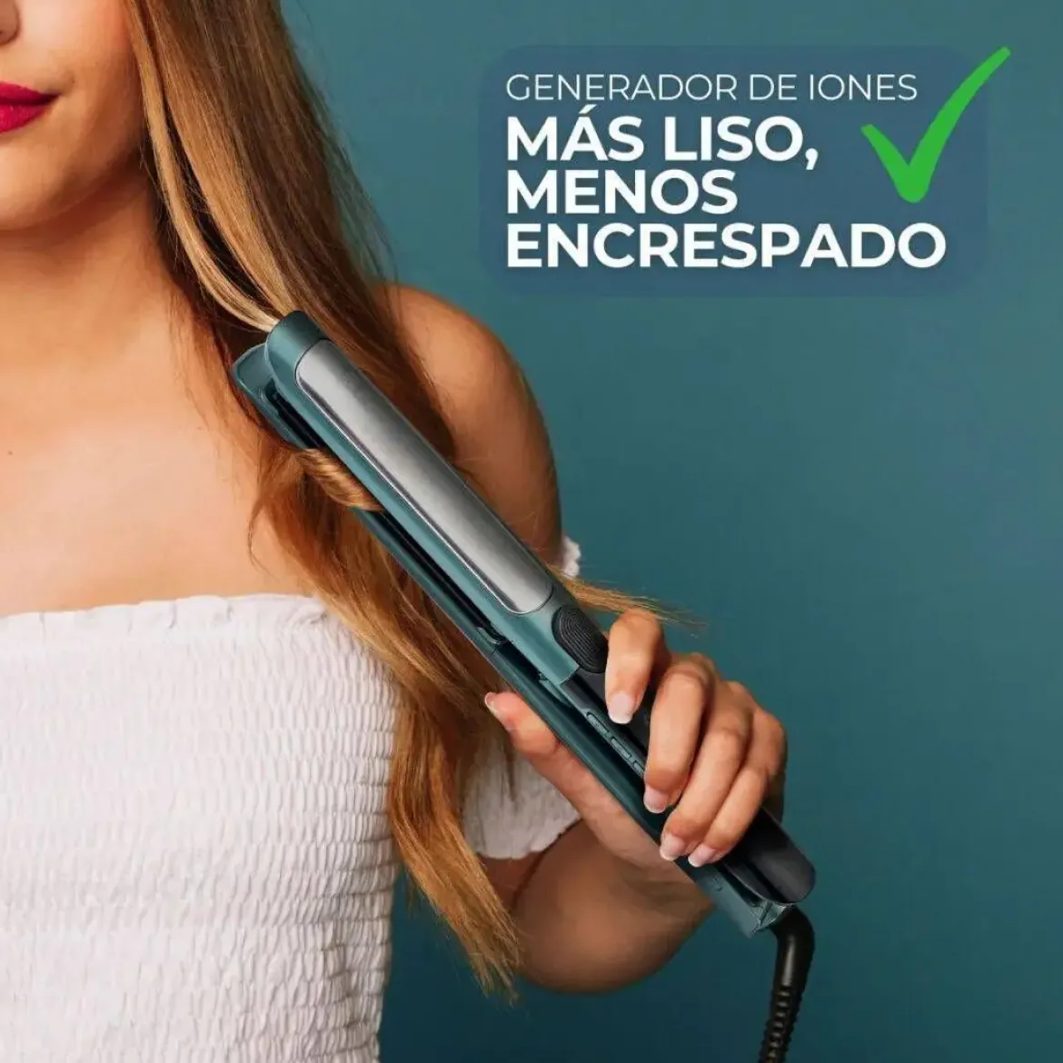 Plancha de Pelo Iónica Cerámica Tourmaline JATA JBPP1503