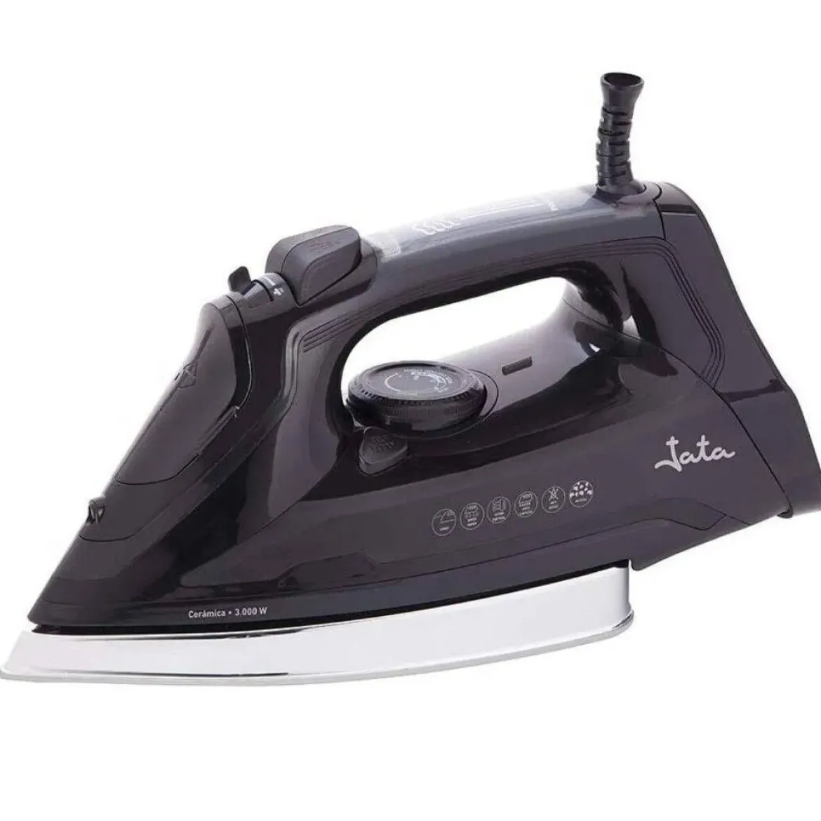 Plancha de Vapor 3000W de Cerámica JATA PL622C