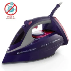 Plancha Orbegozo 3000W Cerámica Azul Rosa SV3000