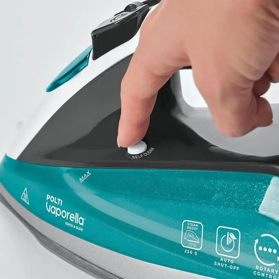Plancha Polti cerámica 40g/min autoapagado 250º 350ml PLEU0252