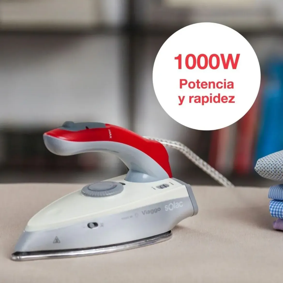 Plancha SOLAC Plancha Sol. Viaggo PV1652 S91869400